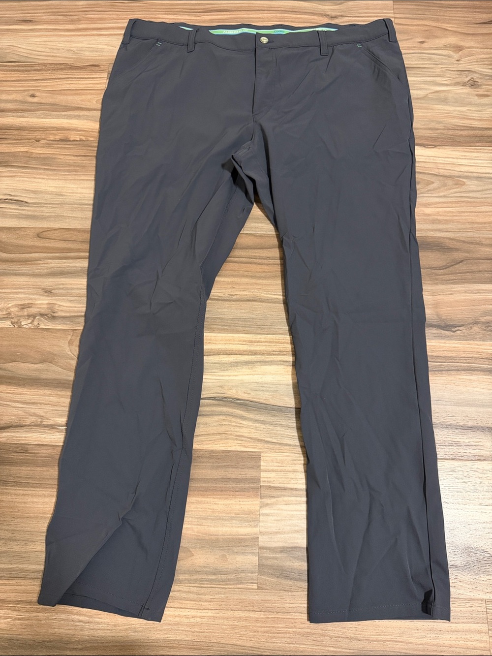 Alberto Golf Pants Mens 60 44x32 Grey Pro Modern Fit 3X Dry Oeko-Tex Performance